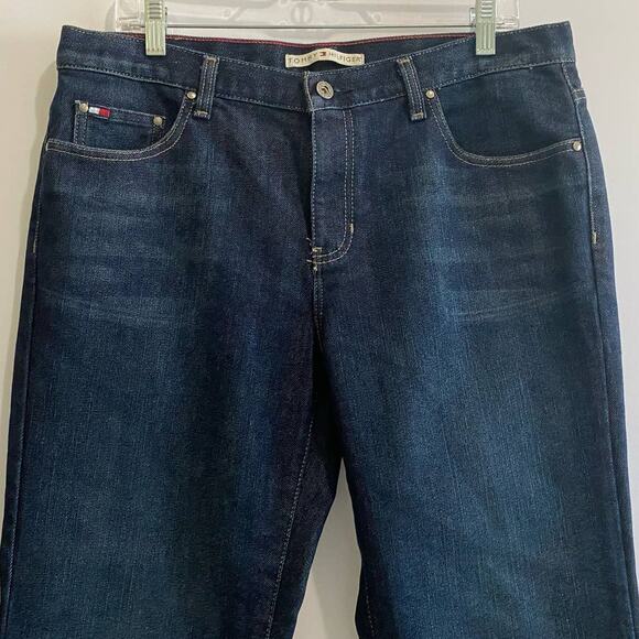 Tommy Hilfiger Women's Dark Blue Boot Cut Jeans - Picture 7 of 11